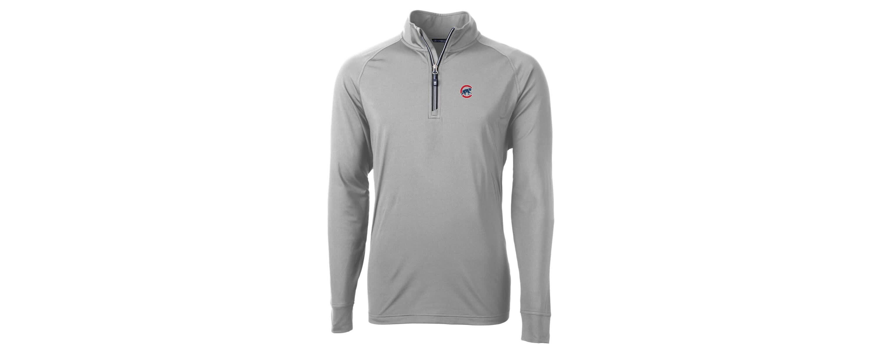 MLB Chicago Cubs Adapt Eco Knit Stretch Recycled Quarter-Zip Pullover Top