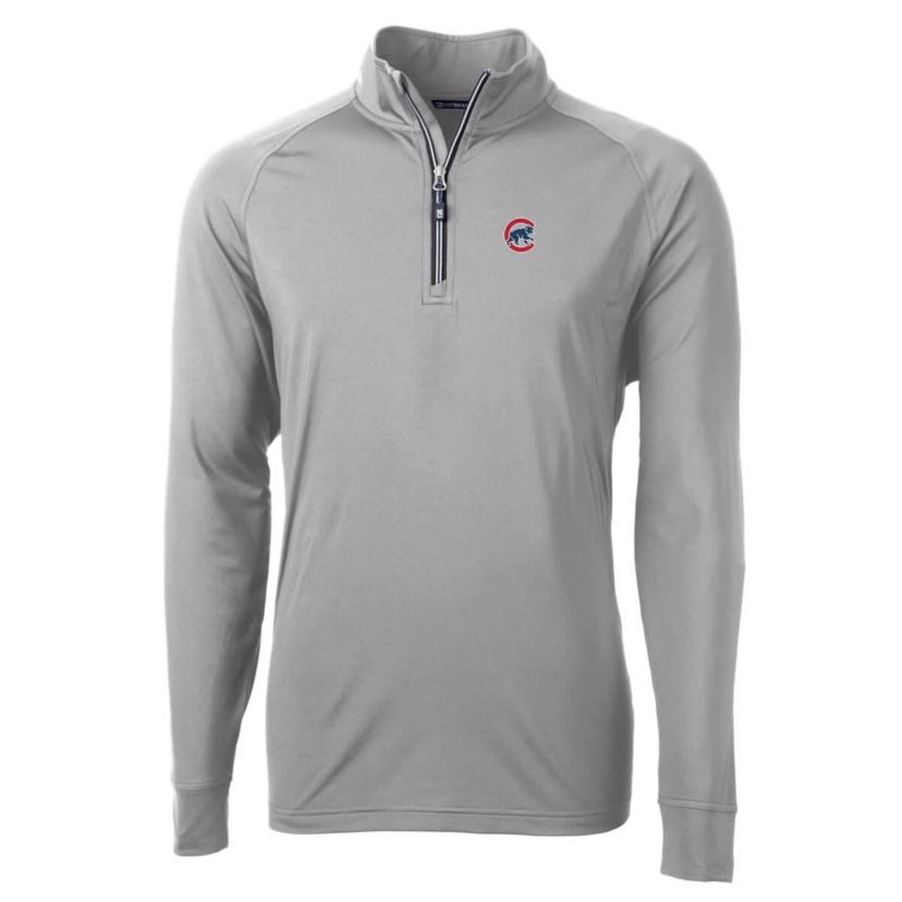 MLB Chicago Cubs Adapt Eco Knit Stretch Recycled Quarter-Zip Pullover Top