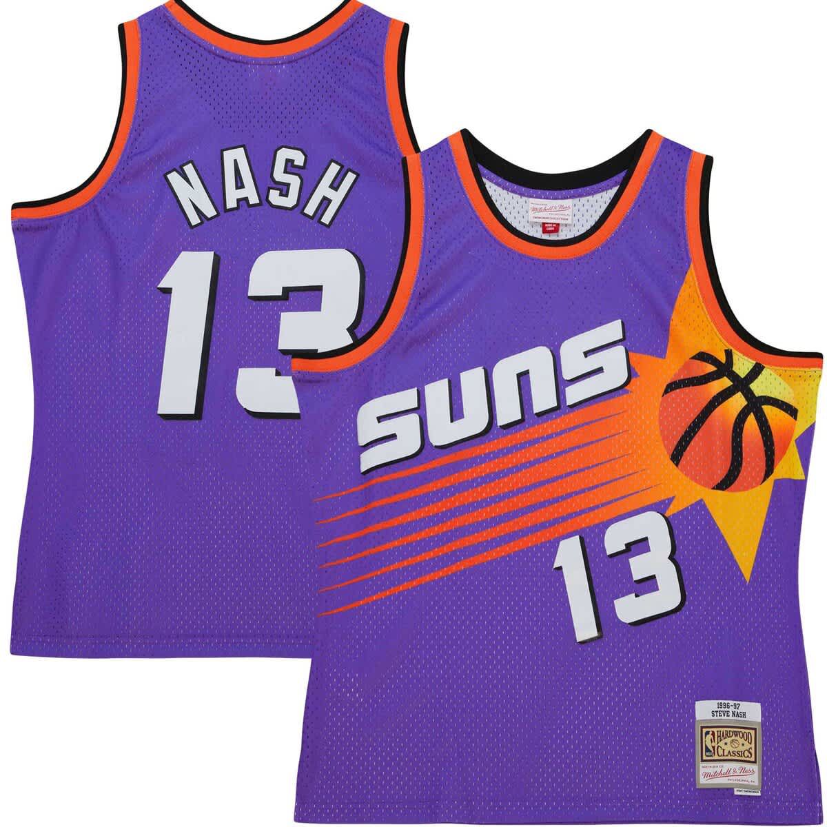 NBA Steve Nash Phoenix Suns Hardwood Classics 1996/97 Tropical Swingman Jersey