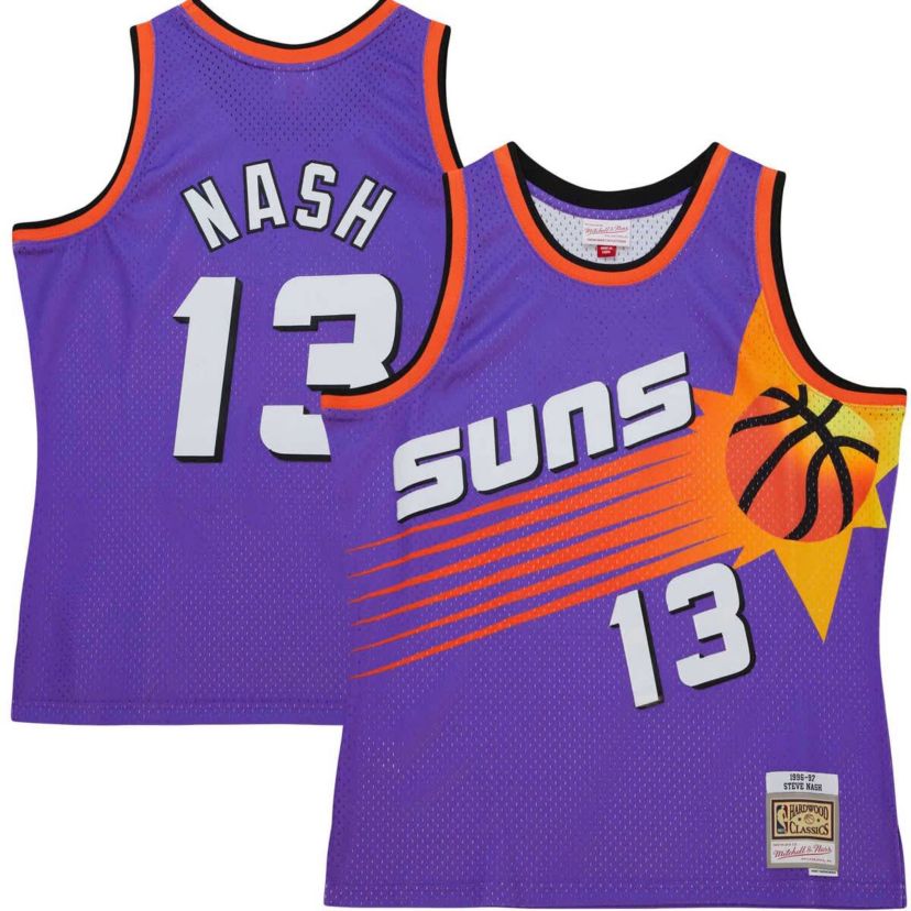 NBA Steve Nash Phoenix Suns Hardwood Classics 1996/97 Tropical Swingman Jersey
