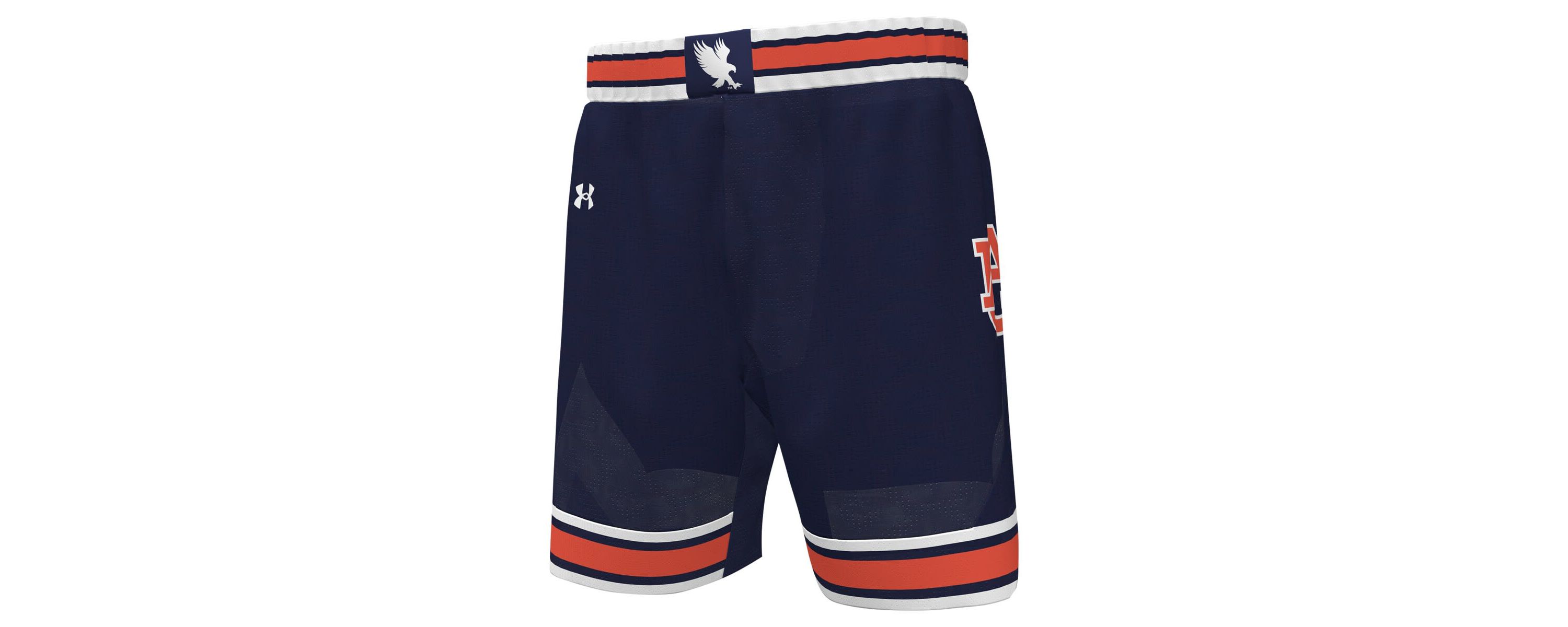 NCAA Under Armour Auburn Tigers Replica Basketball Shorts