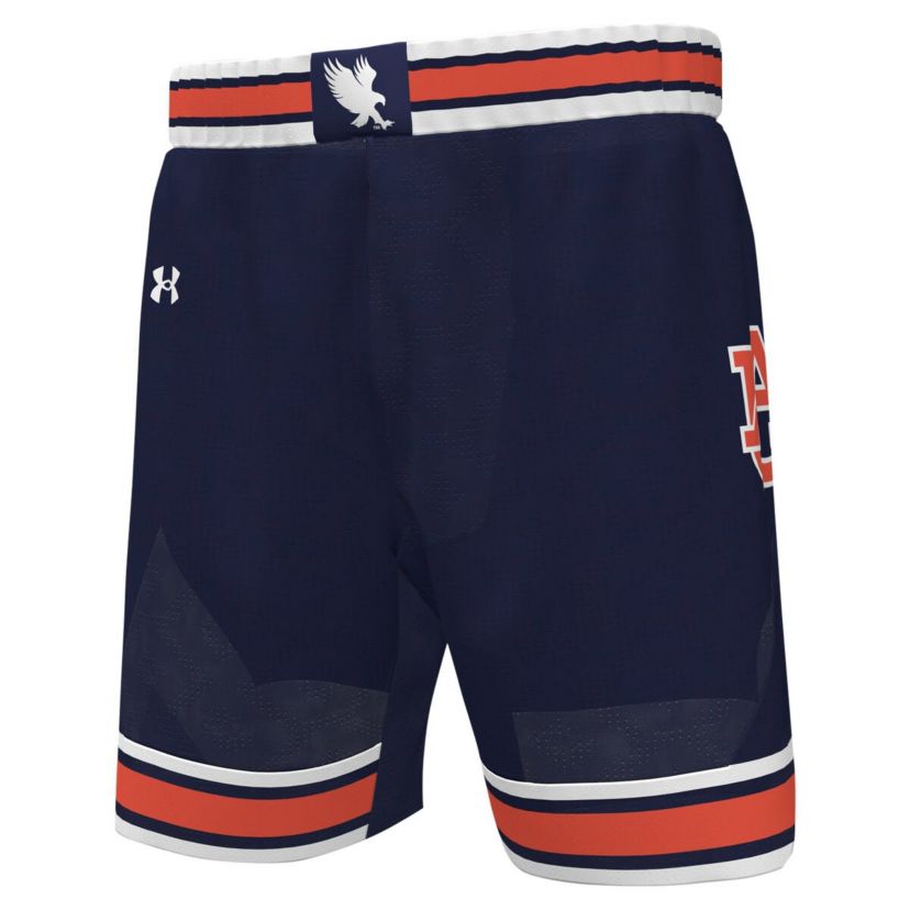 NCAA Under Armour Auburn Tigers Replica Basketball Shorts
