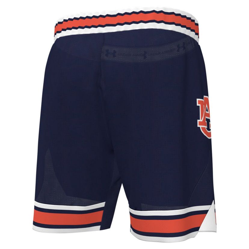NCAA Under Armour Auburn Tigers Replica Basketball Shorts