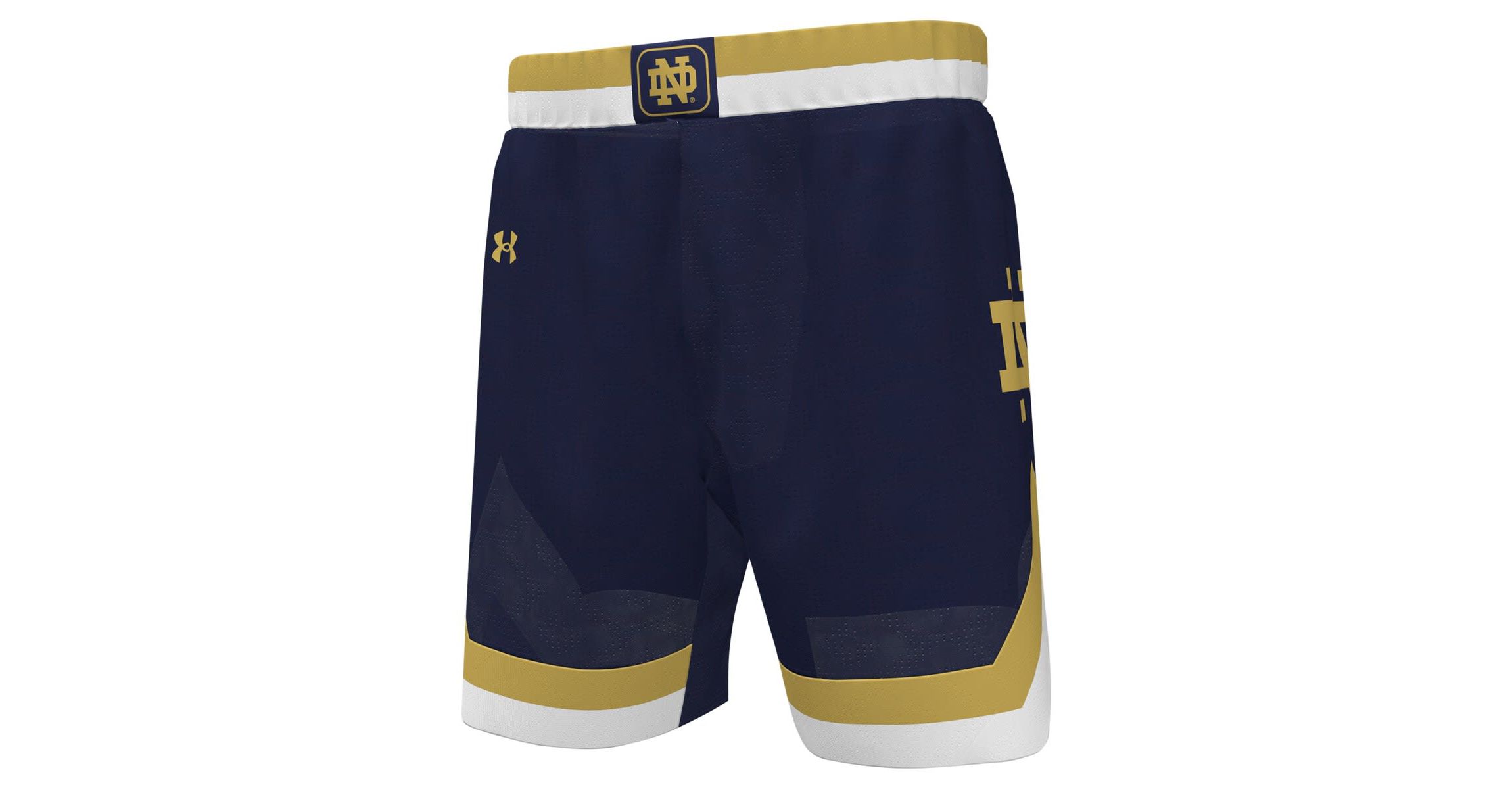 NCAA Under Armour Notre Dame Fighting Irish Replica Basketball Shorts