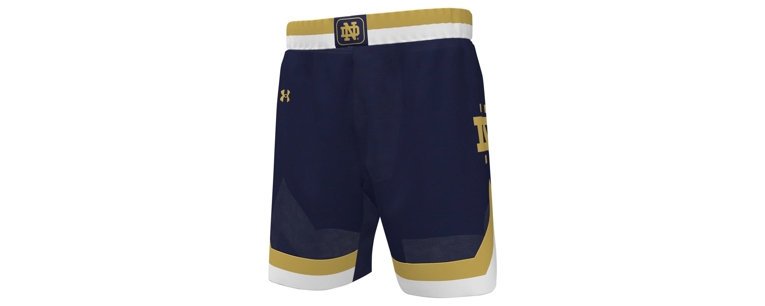 NCAA Under Armour Notre Dame Fighting Irish Replica Basketball Shorts