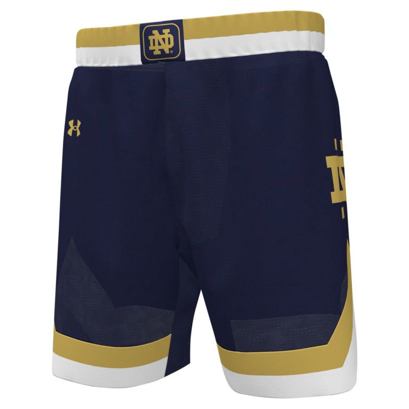 NCAA Under Armour Notre Dame Fighting Irish Replica Basketball Shorts