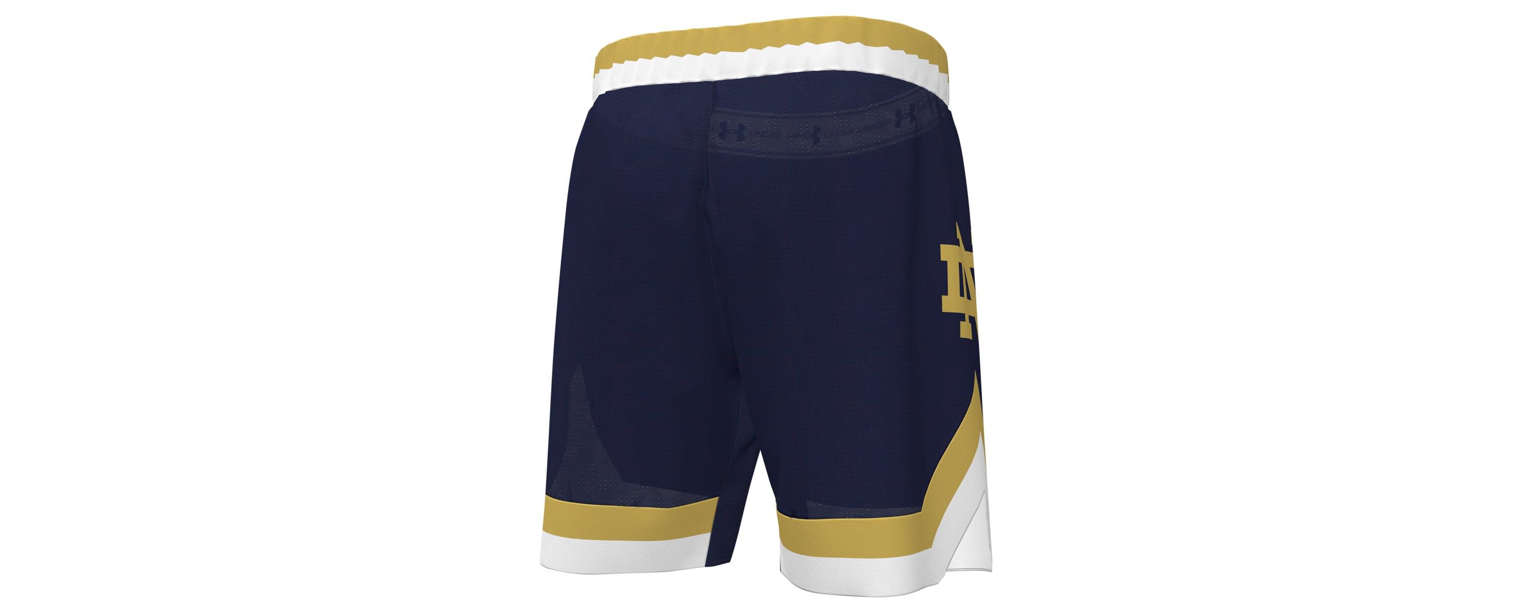 NCAA Under Armour Notre Dame Fighting Irish Replica Basketball Shorts