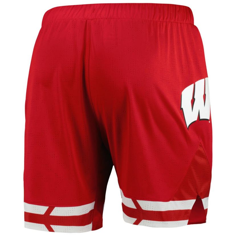 NCAA Under Armour Wisconsin Badgers Replica Basketball Shorts