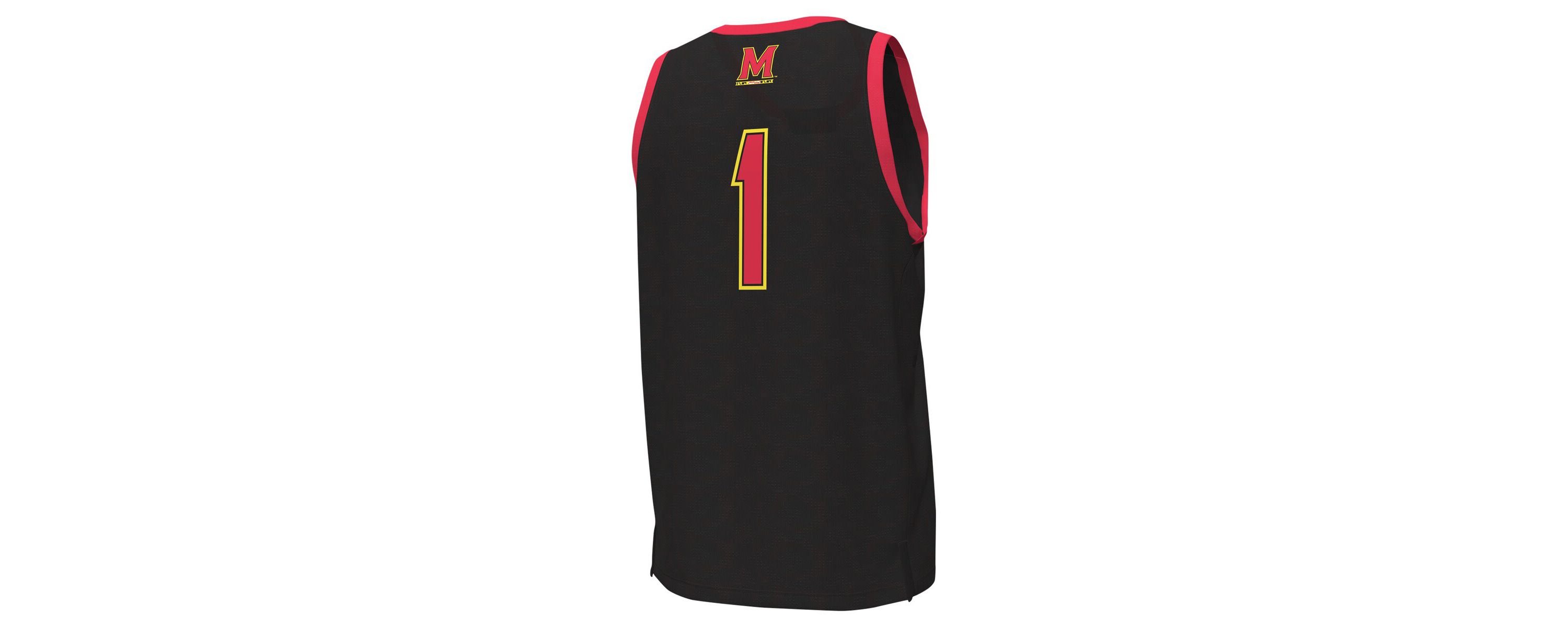 NCAA Under Armour #1 Maryland Terrapins Replica Basketball Jersey