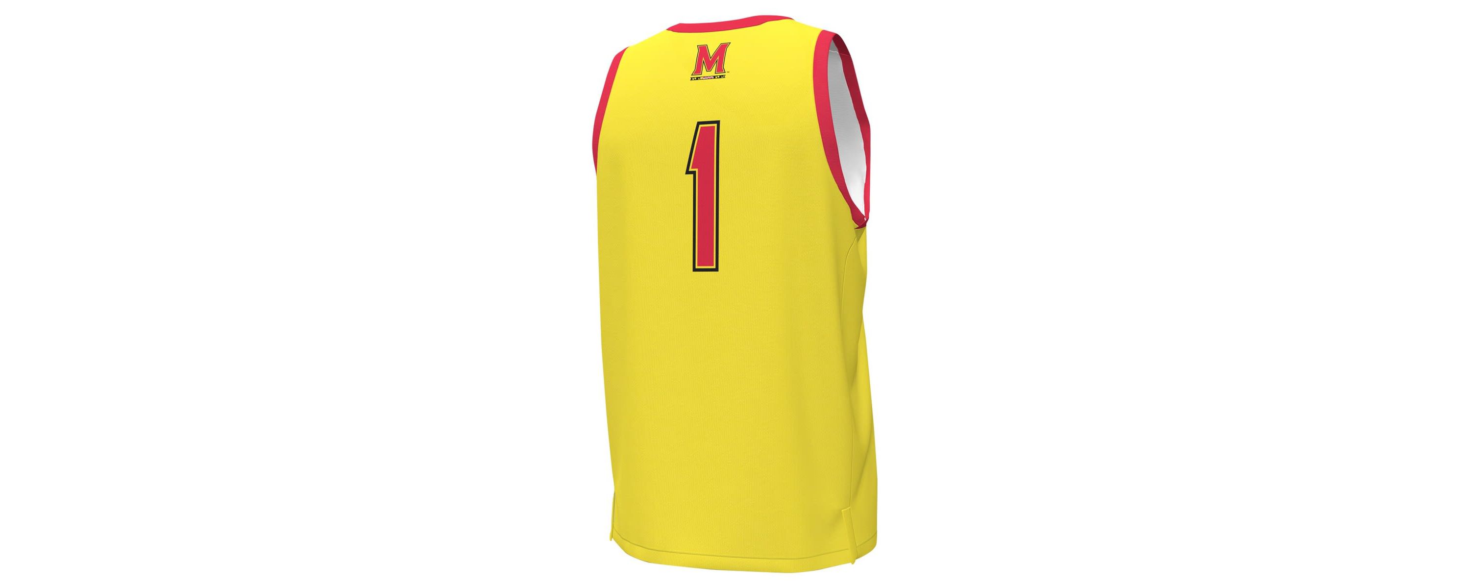 NCAA Under Armour #1 Maryland Terrapins Replica Basketball Jersey