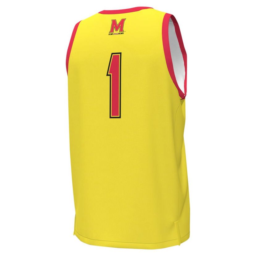 NCAA Under Armour #1 Maryland Terrapins Replica Basketball Jersey