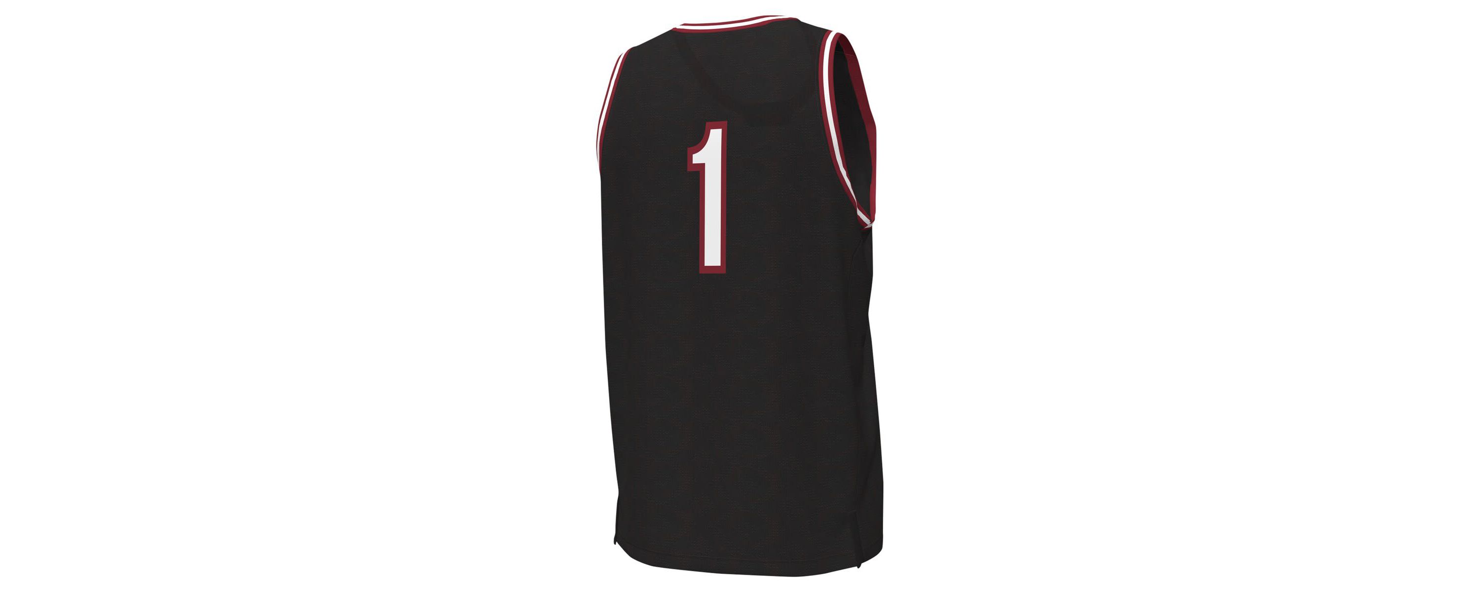 NCAA Under Armour #1 South Carolina Gamecocks Replica Basketball Jersey