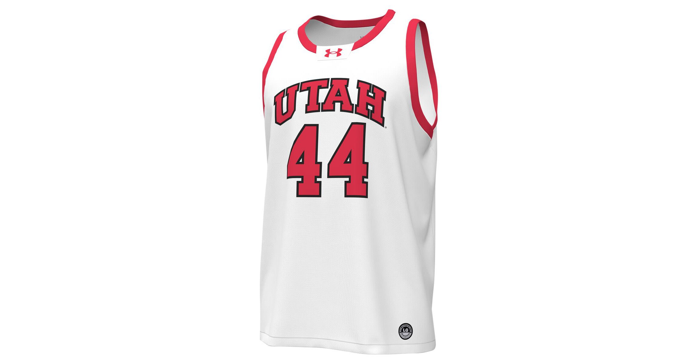 NCAA Under Armour #44 Utah Utes Replica Basketball Jersey