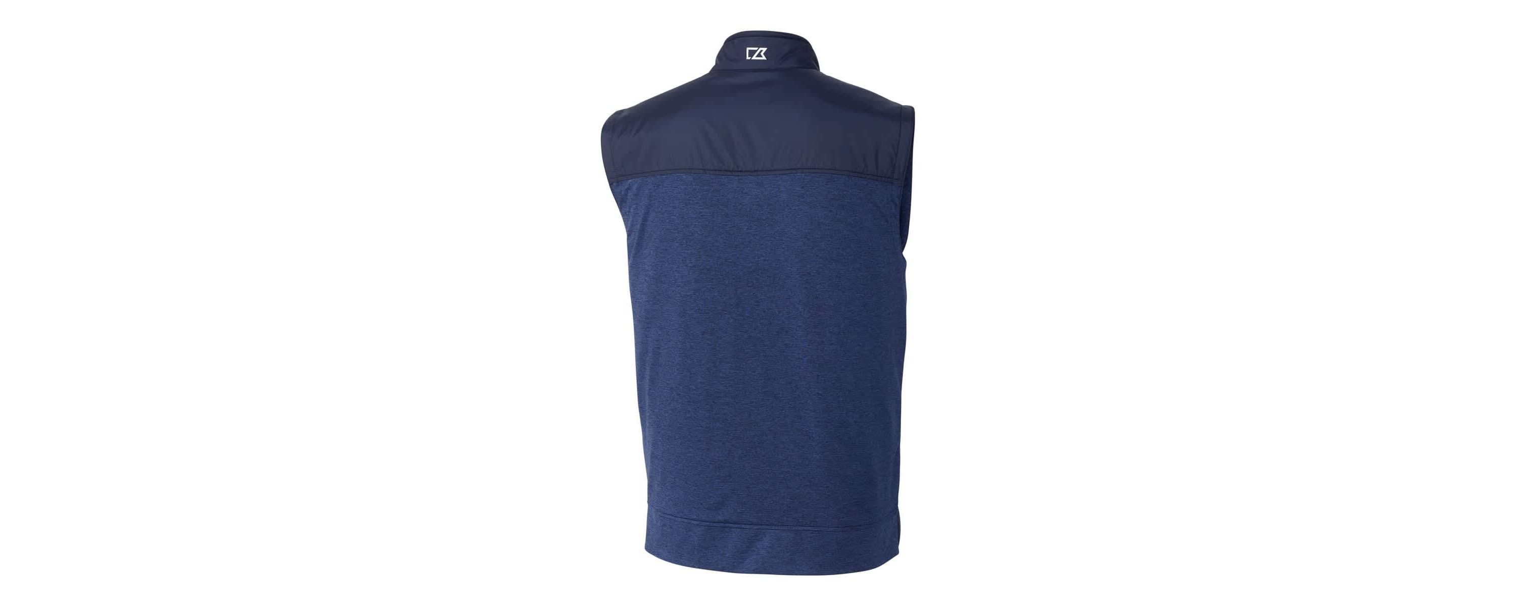 MLB New York Yankees Stealth Hybrid Quilted Windbreaker Full-Zip Vest