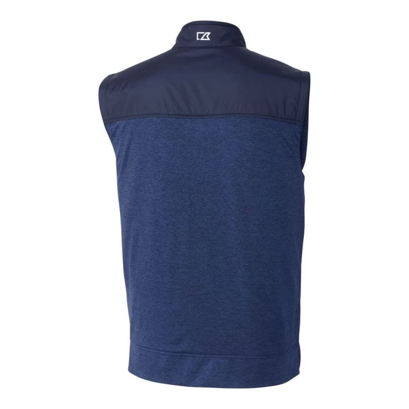 MLB New York Yankees Stealth Hybrid Quilted Windbreaker Full-Zip Vest