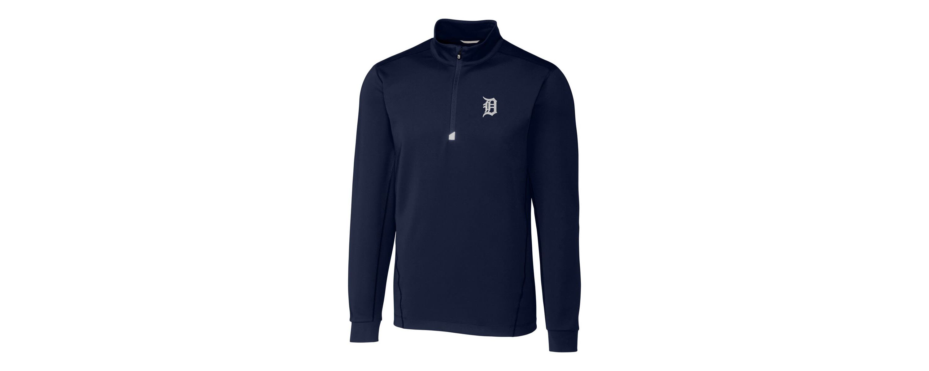 MLB Detroit Tigers Traverse Stretch Quarter-Zip Pullover Top