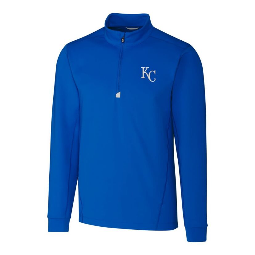 MLB Kansas City Royals Traverse Stretch Quarter-Zip Pullover Top