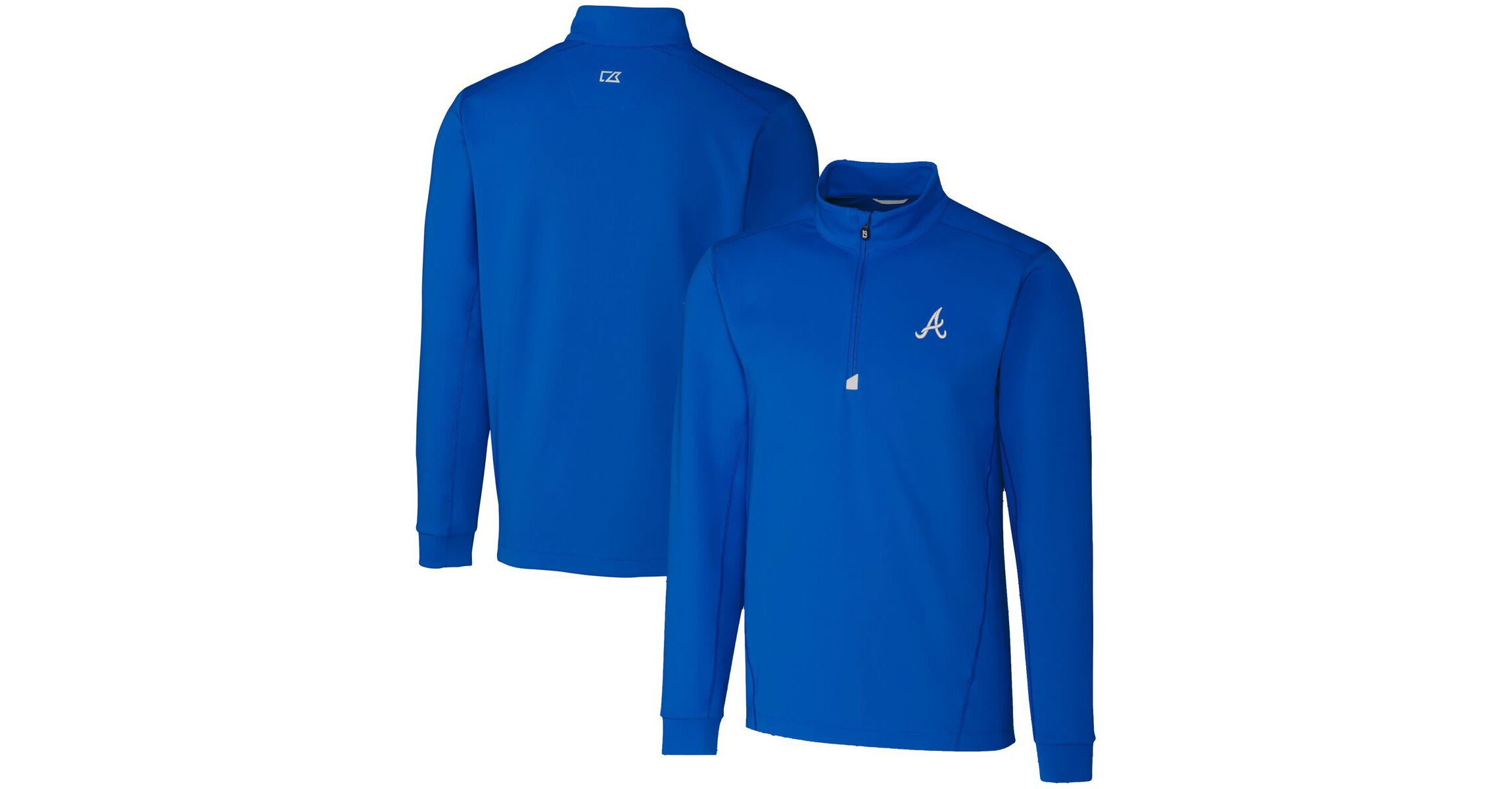 MLB Atlanta Braves Traverse Stretch Quarter-Zip Pullover Top