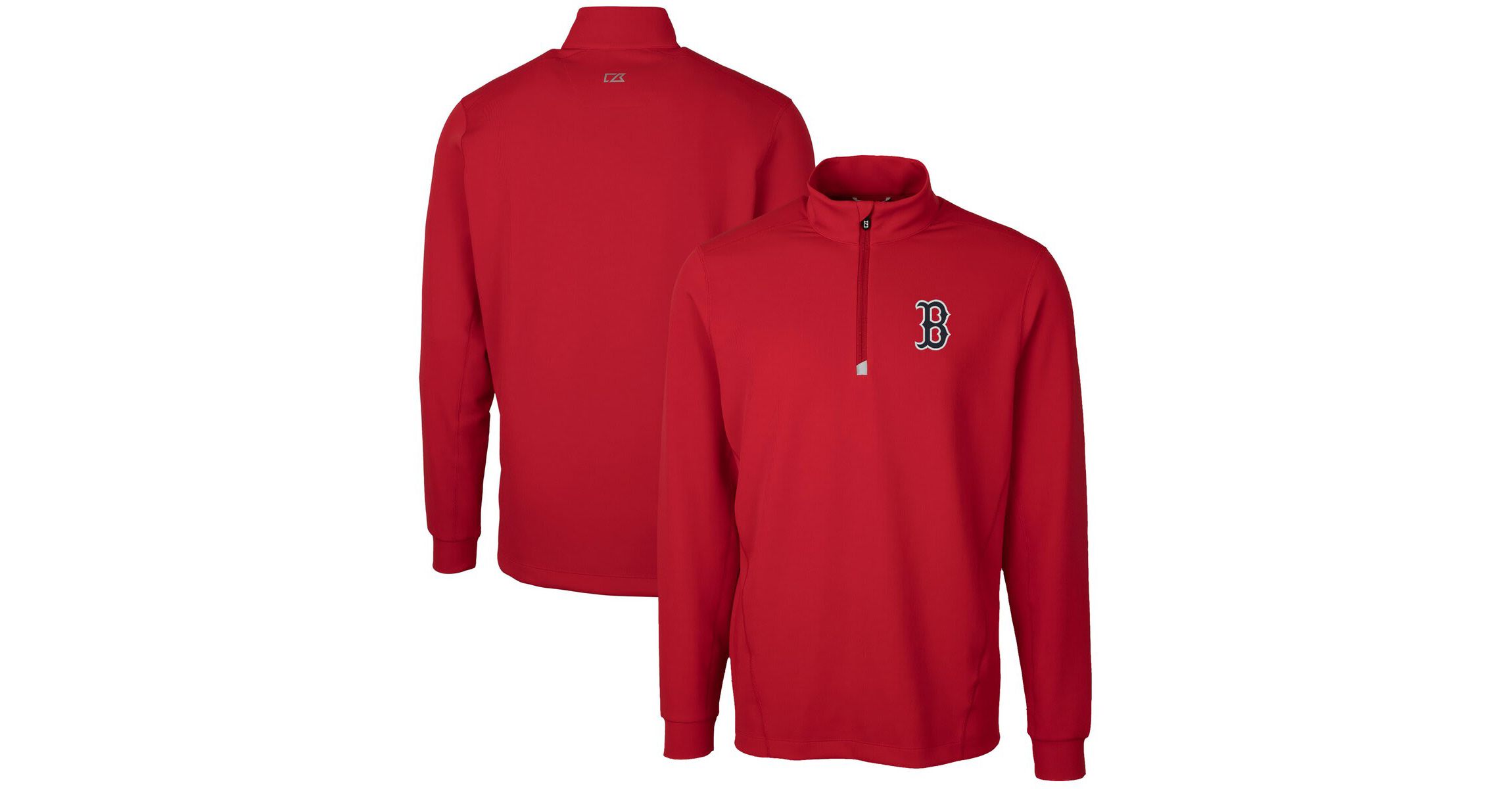 Boston Red Sox MLB Boston Sox Traverse Stretch Quarter-Zip Pullover Top