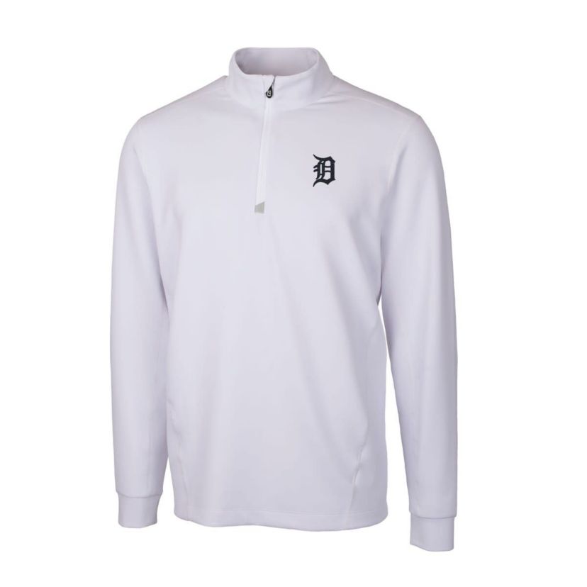 MLB Detroit Tigers Traverse Stretch Quarter-Zip Pullover Top