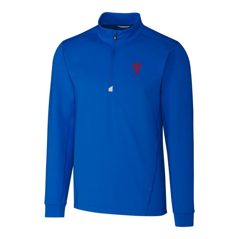 MLB Philadelphia Phillies Traverse Stretch Quarter-Zip Pullover Top
