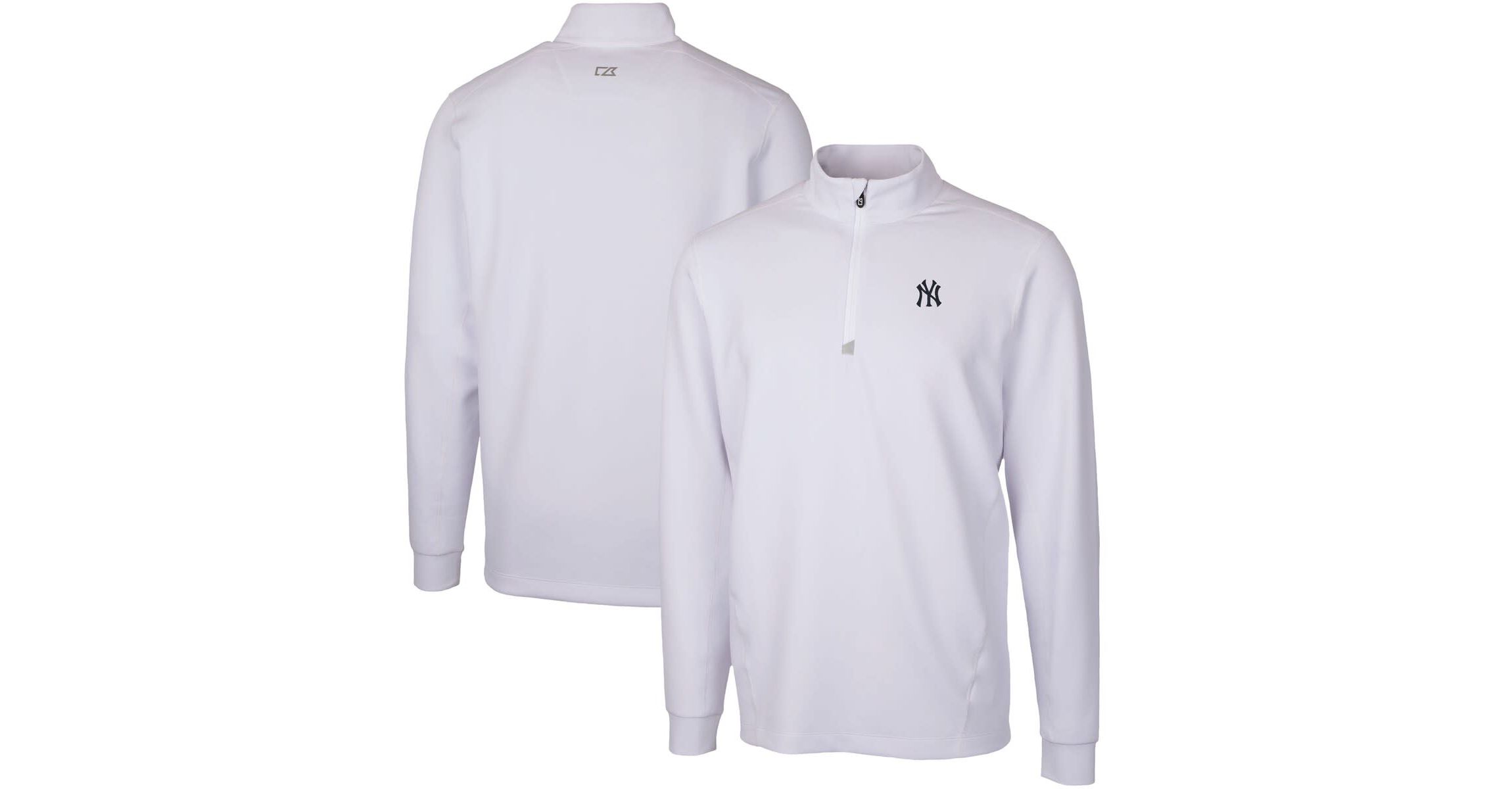 MLB New York Yankees Traverse Stretch Quarter-Zip Pullover Top