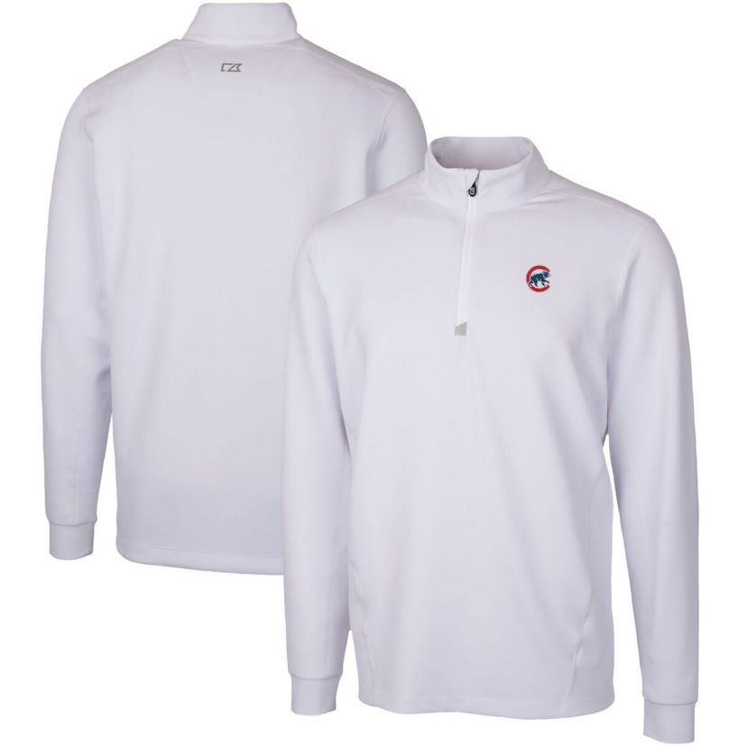 MLB Chicago Cubs Traverse Stretch Quarter-Zip Pullover Top
