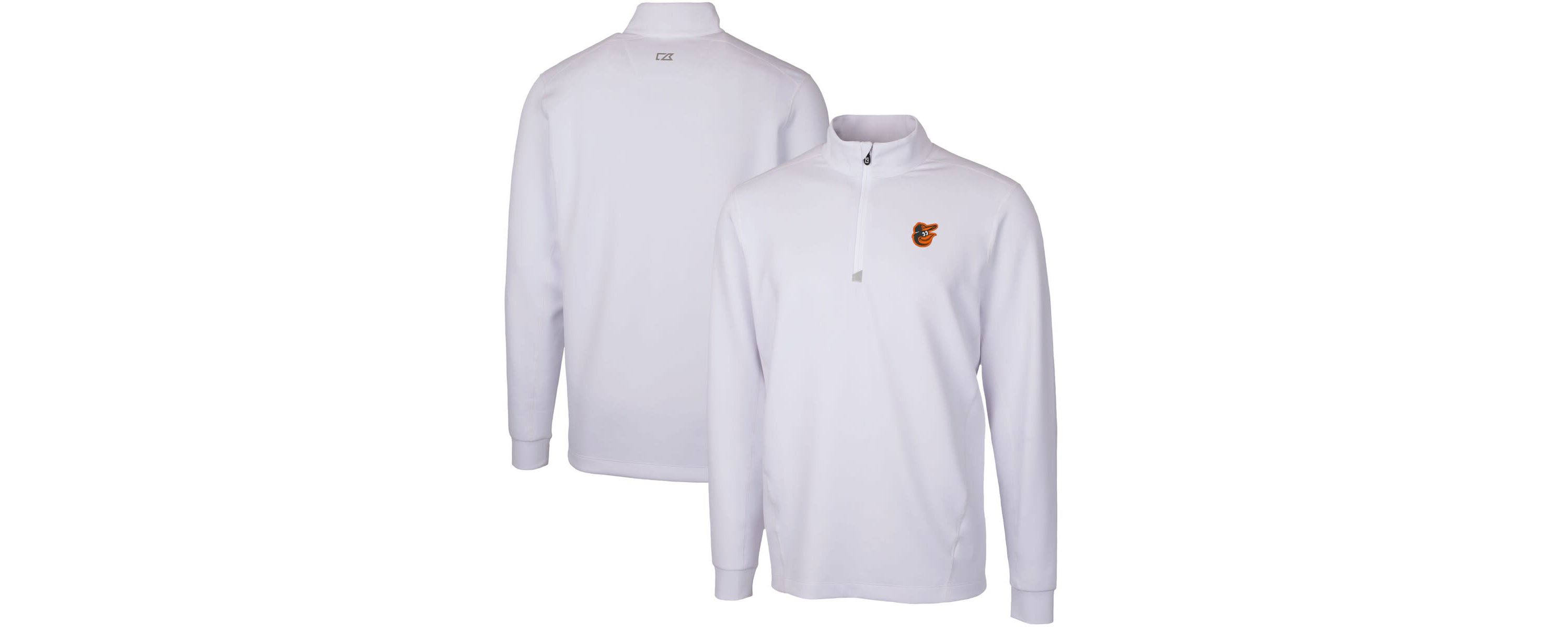 MLB Baltimore Orioles Traverse Stretch Quarter-Zip Pullover Top