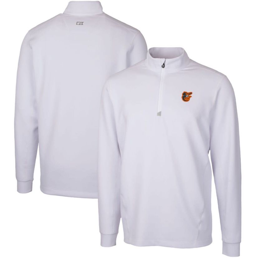 MLB Baltimore Orioles Traverse Stretch Quarter-Zip Pullover Top