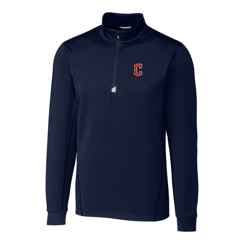 MLB Cleveland Guardians Traverse Stretch Quarter-Zip Pullover Top