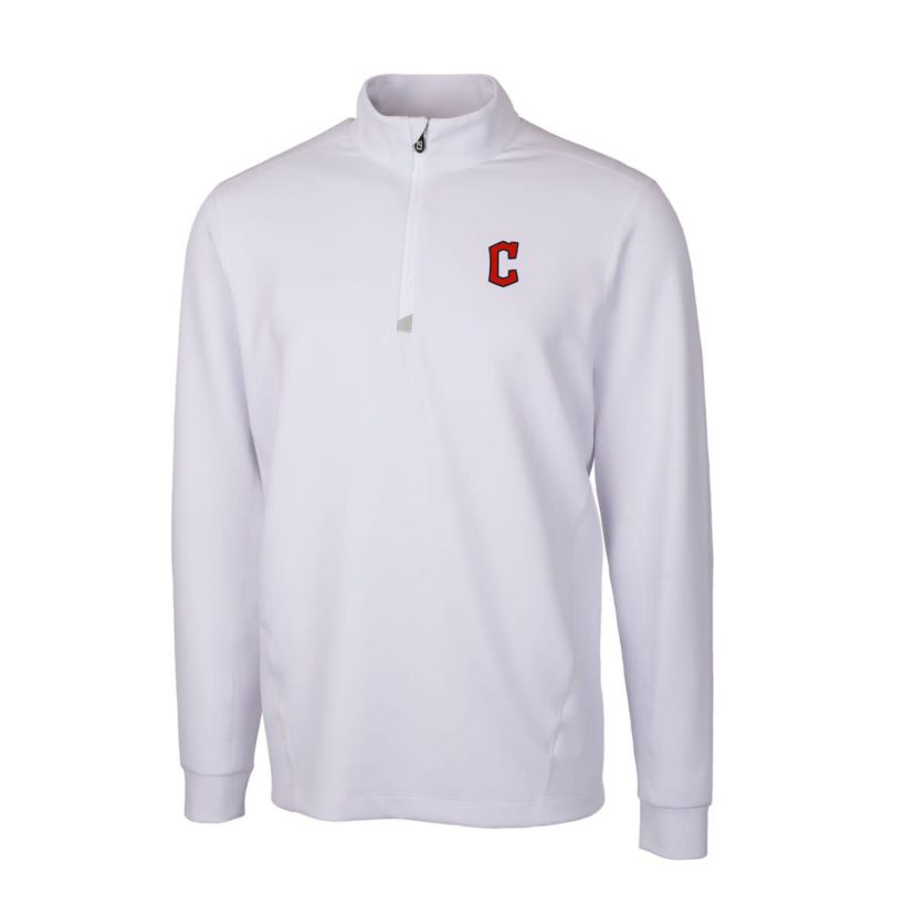 MLB Cleveland Guardians Traverse Stretch Quarter-Zip Pullover Top