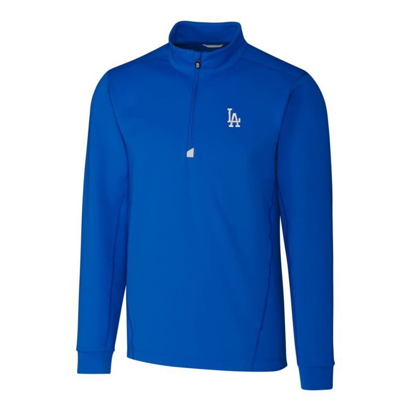 MLB Los Angeles Dodgers Traverse Stretch Quarter-Zip Pullover Top