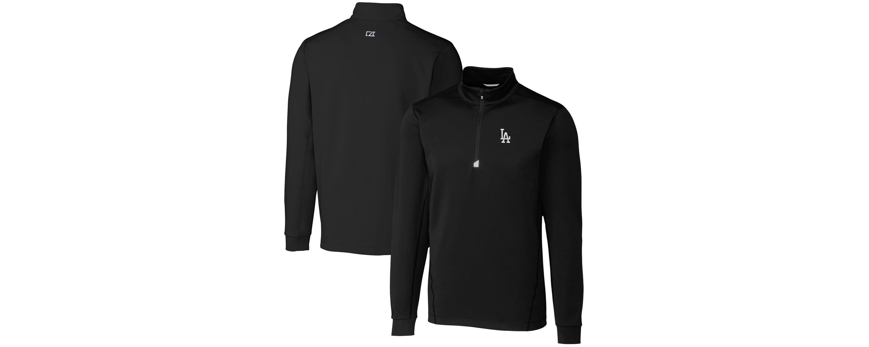 MLB Los Angeles Dodgers Traverse Stretch Quarter-Zip Pullover Top