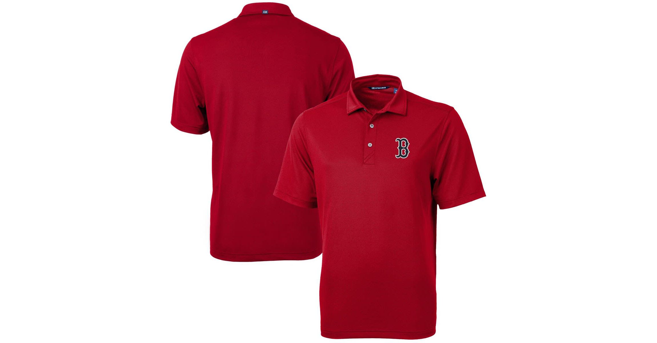Boston Red Sox MLB Boston Sox Virtue Eco Pique Recycled Polo