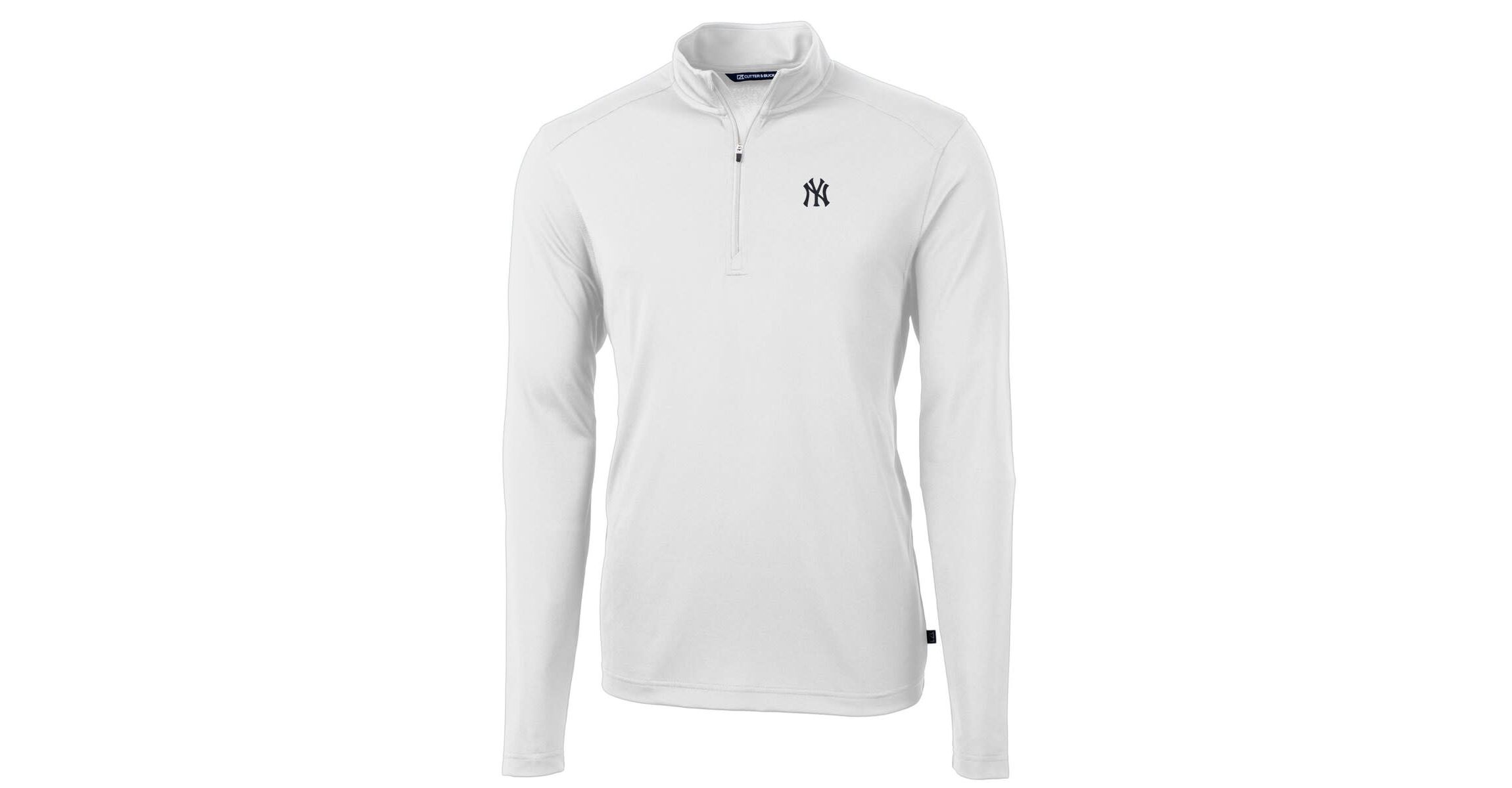 MLB New York Yankees Virtue Eco Pique Recycled Quarter-Zip Pullover Top