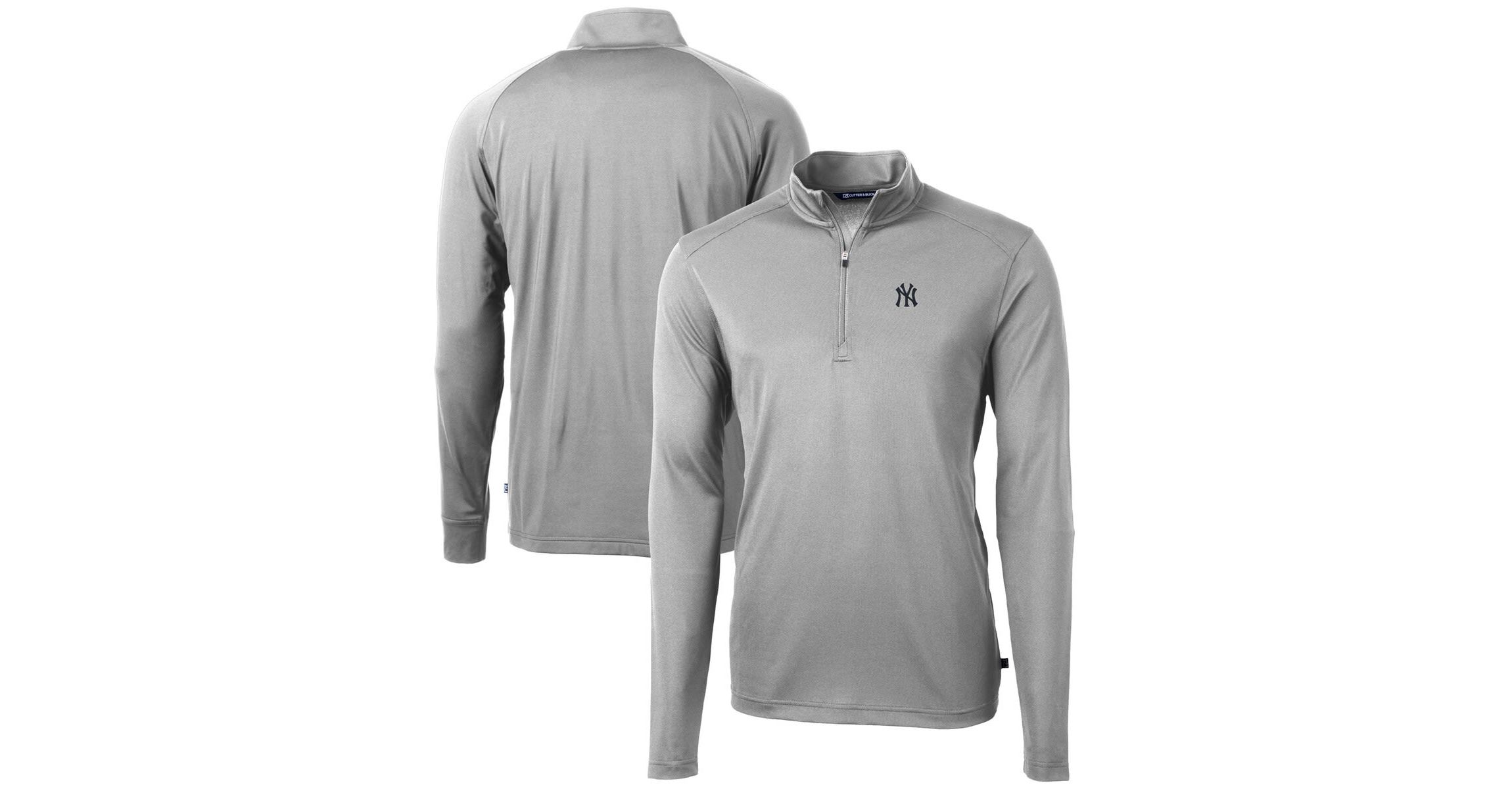 MLB New York Yankees Virtue Eco Pique Recycled Quarter-Zip Pullover Top