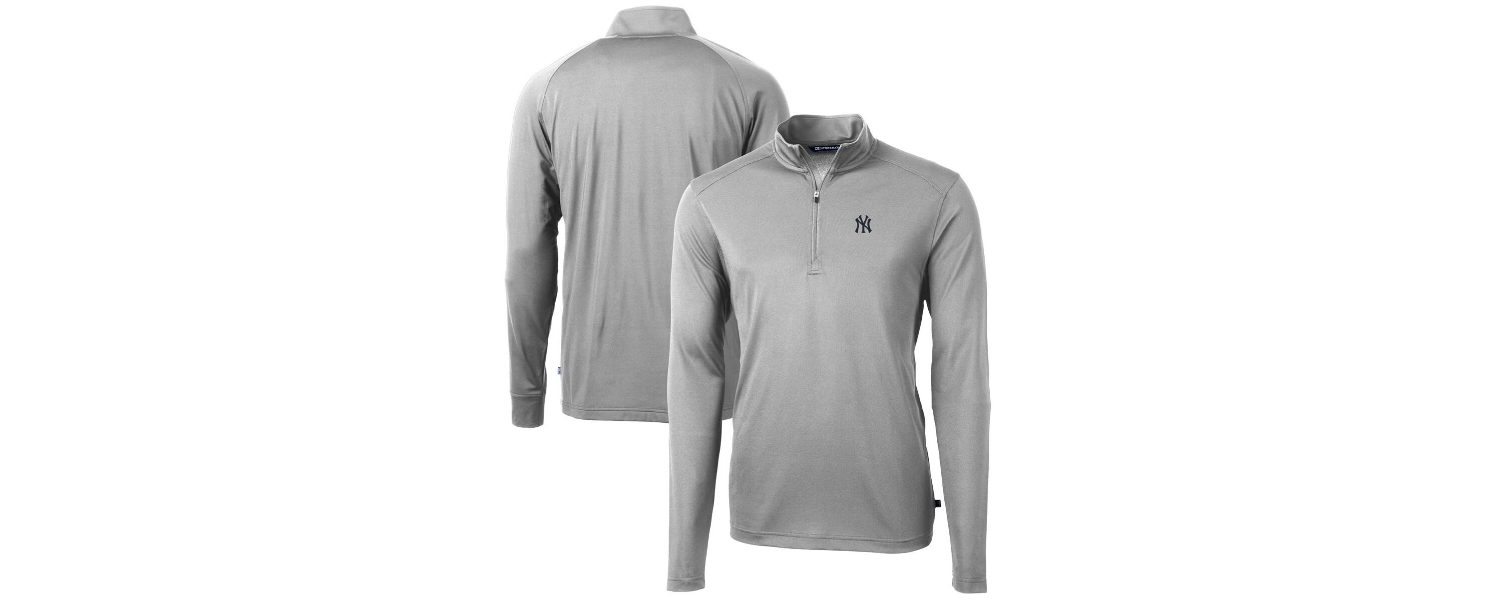 MLB New York Yankees Virtue Eco Pique Recycled Quarter-Zip Pullover Top