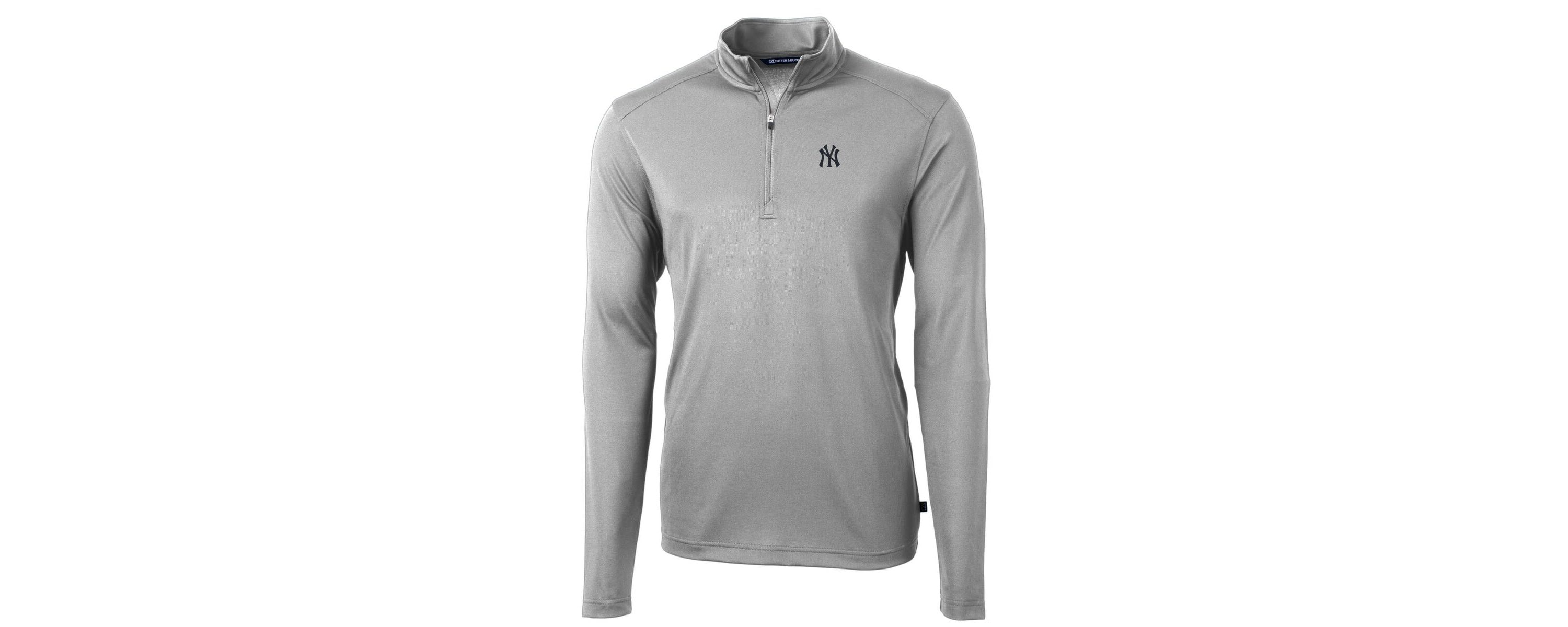 MLB New York Yankees Virtue Eco Pique Recycled Quarter-Zip Pullover Top
