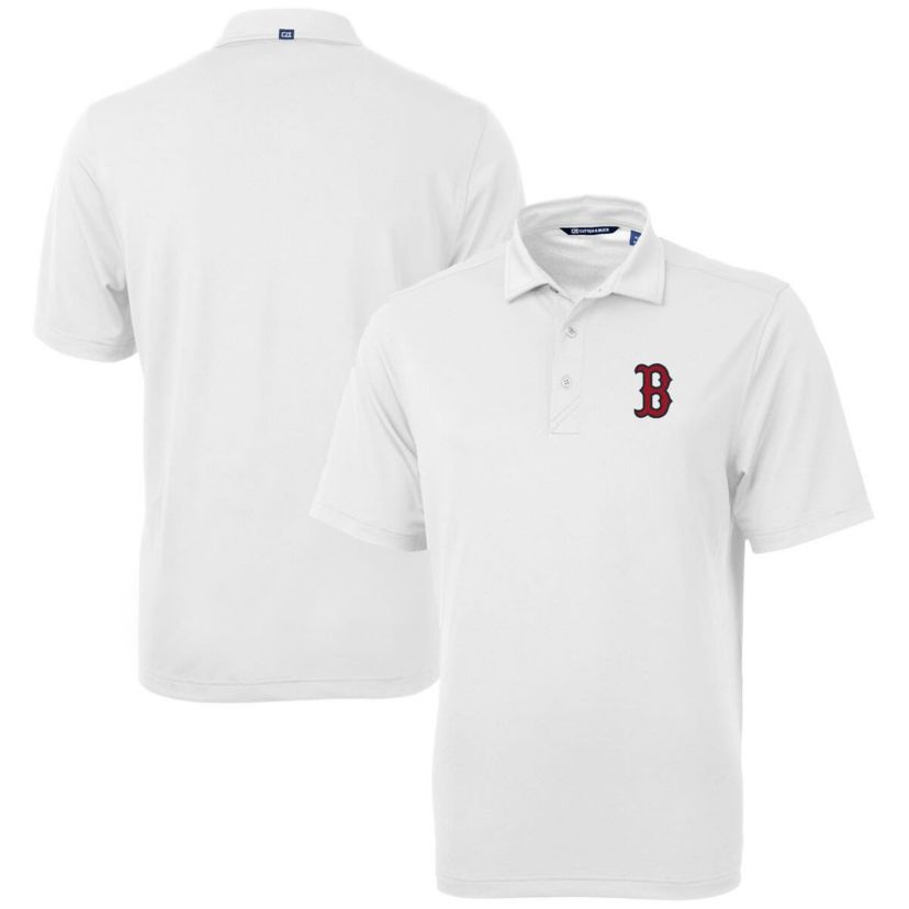 Boston Red Sox MLB Boston Sox Virtue Eco Pique Recycled Polo