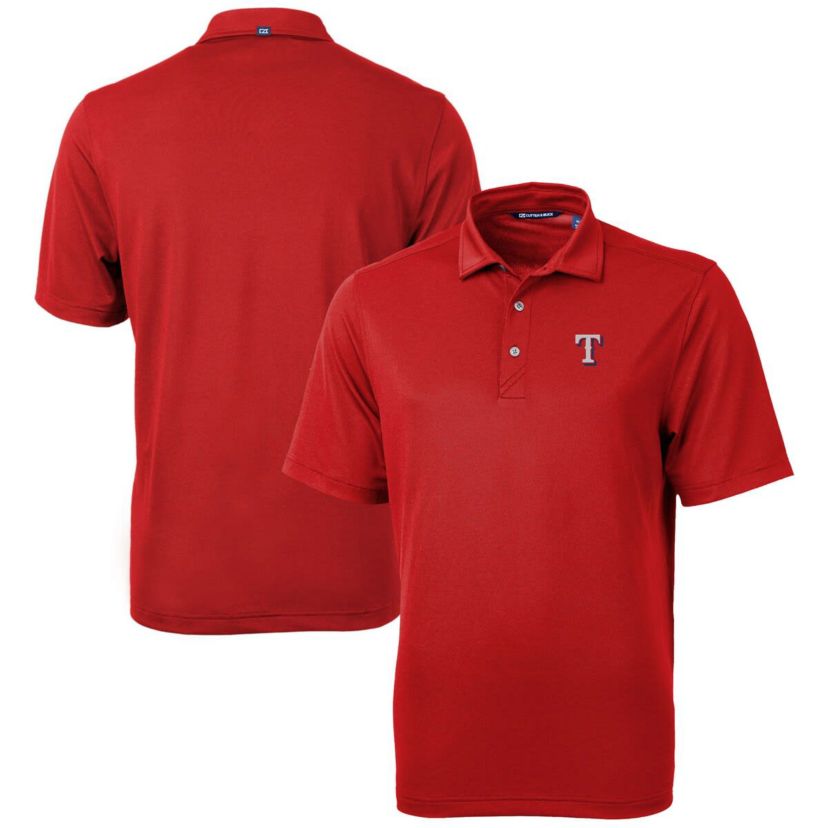 MLB Texas Rangers Virtue Eco Pique Recycled Polo