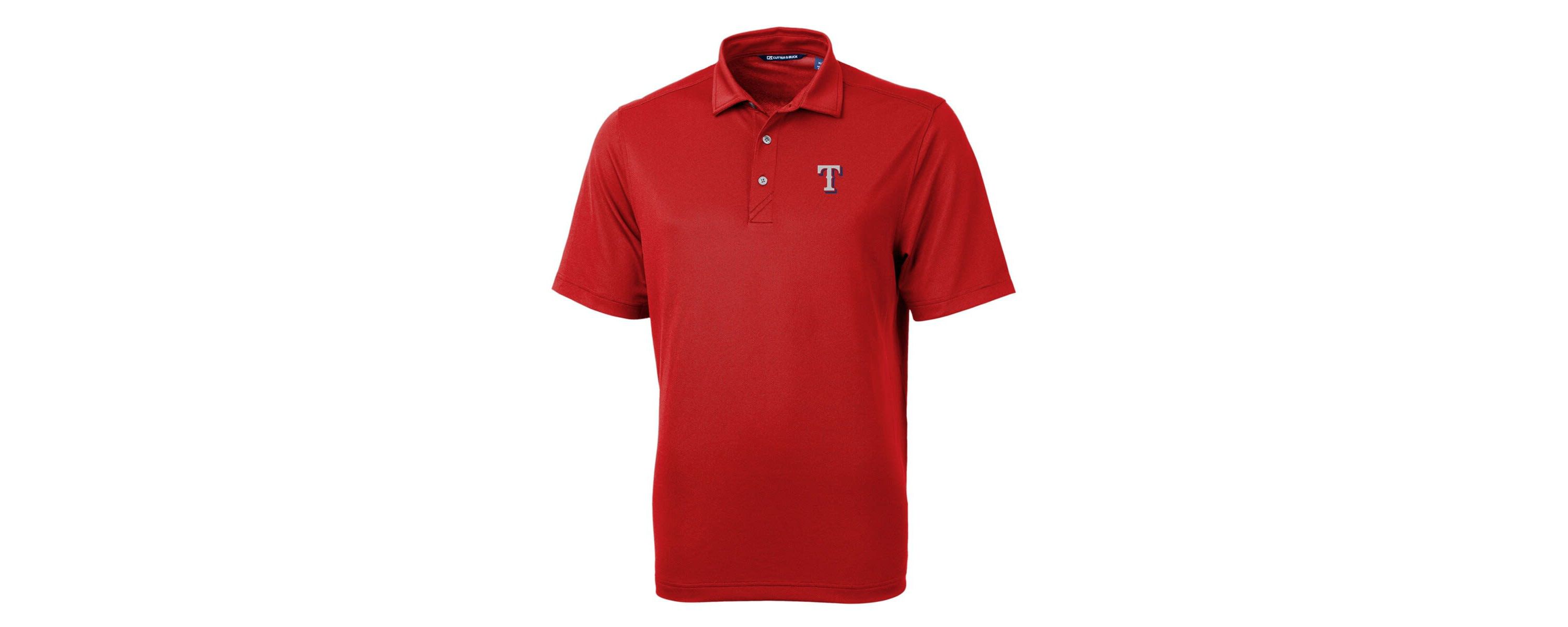 MLB Texas Rangers Virtue Eco Pique Recycled Polo