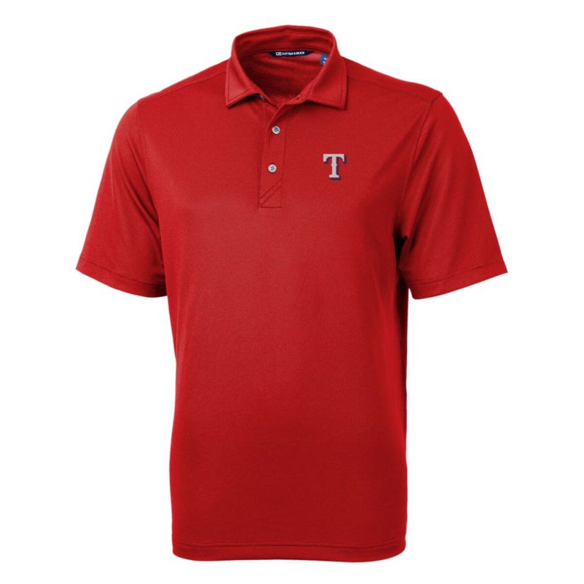 MLB Texas Rangers Virtue Eco Pique Recycled Polo