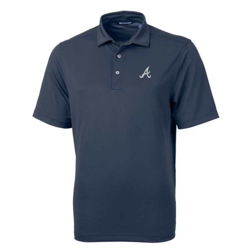 MLB Atlanta Braves Virtue Eco Pique Recycled Polo