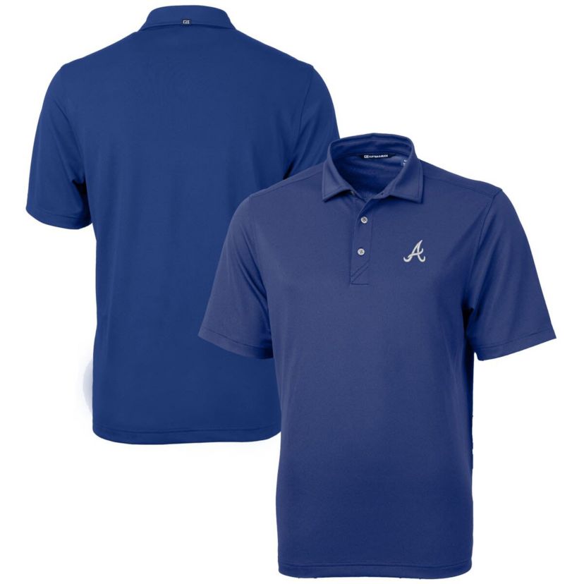MLB Atlanta Braves Virtue Eco Pique Recycled Polo