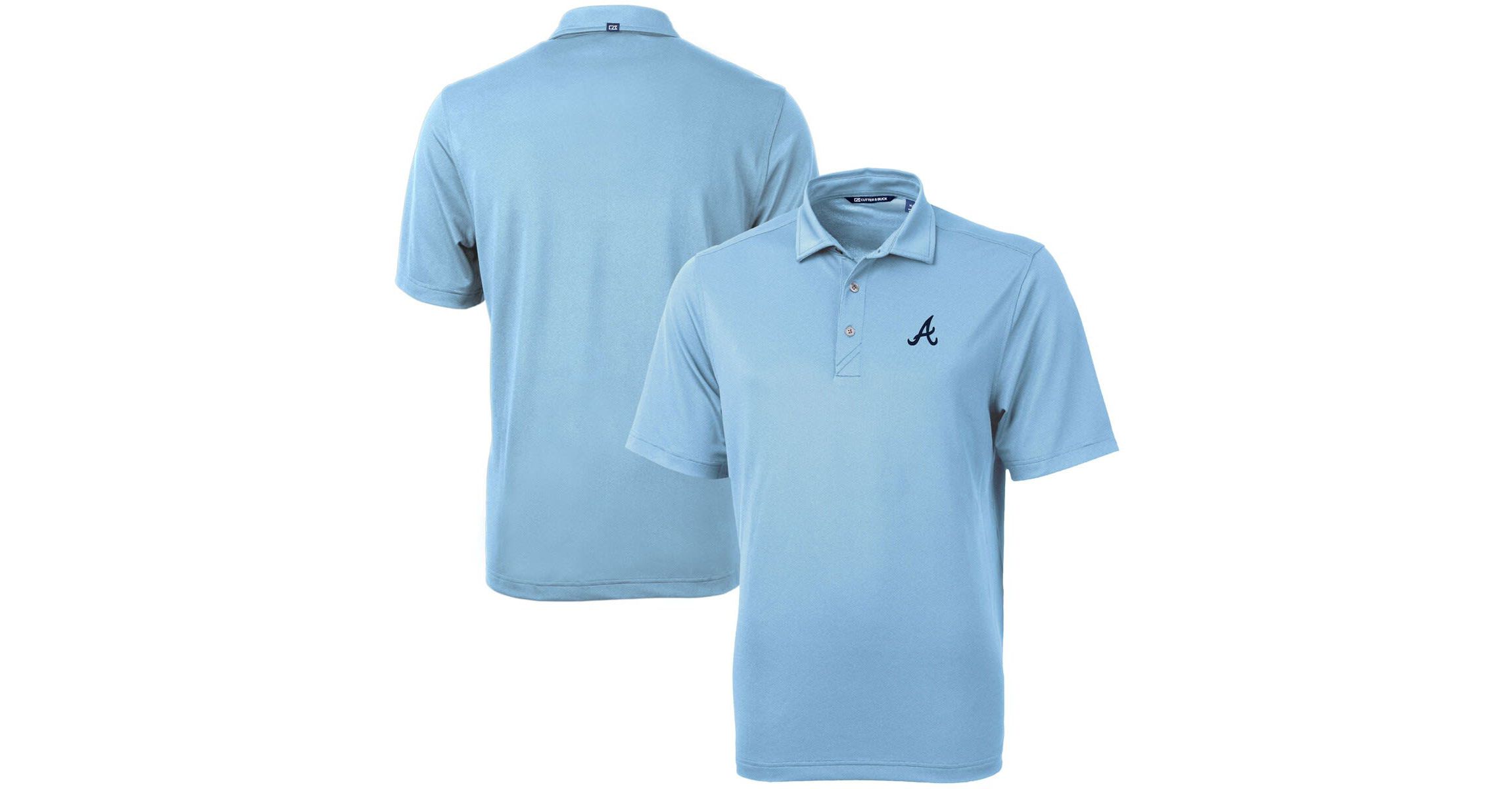 MLB Light Atlanta Braves Virtue Eco Pique Recycled Polo