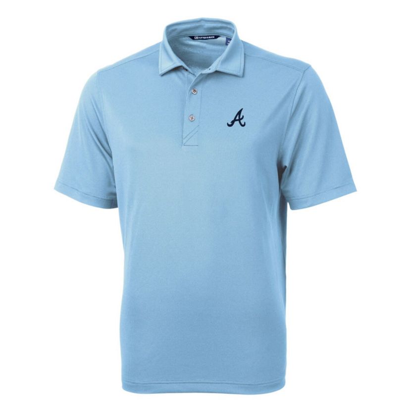 MLB Light Atlanta Braves Virtue Eco Pique Recycled Polo