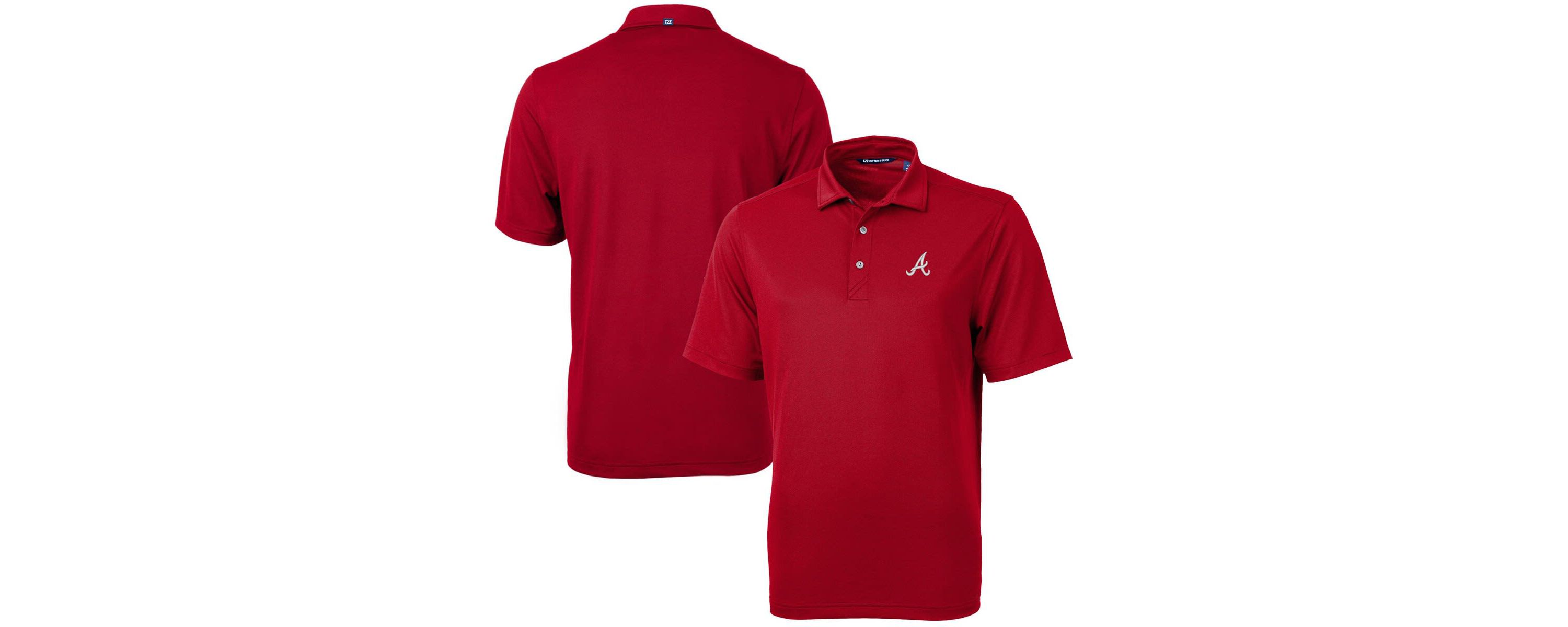 MLB Atlanta Braves Virtue Eco Pique Recycled Polo