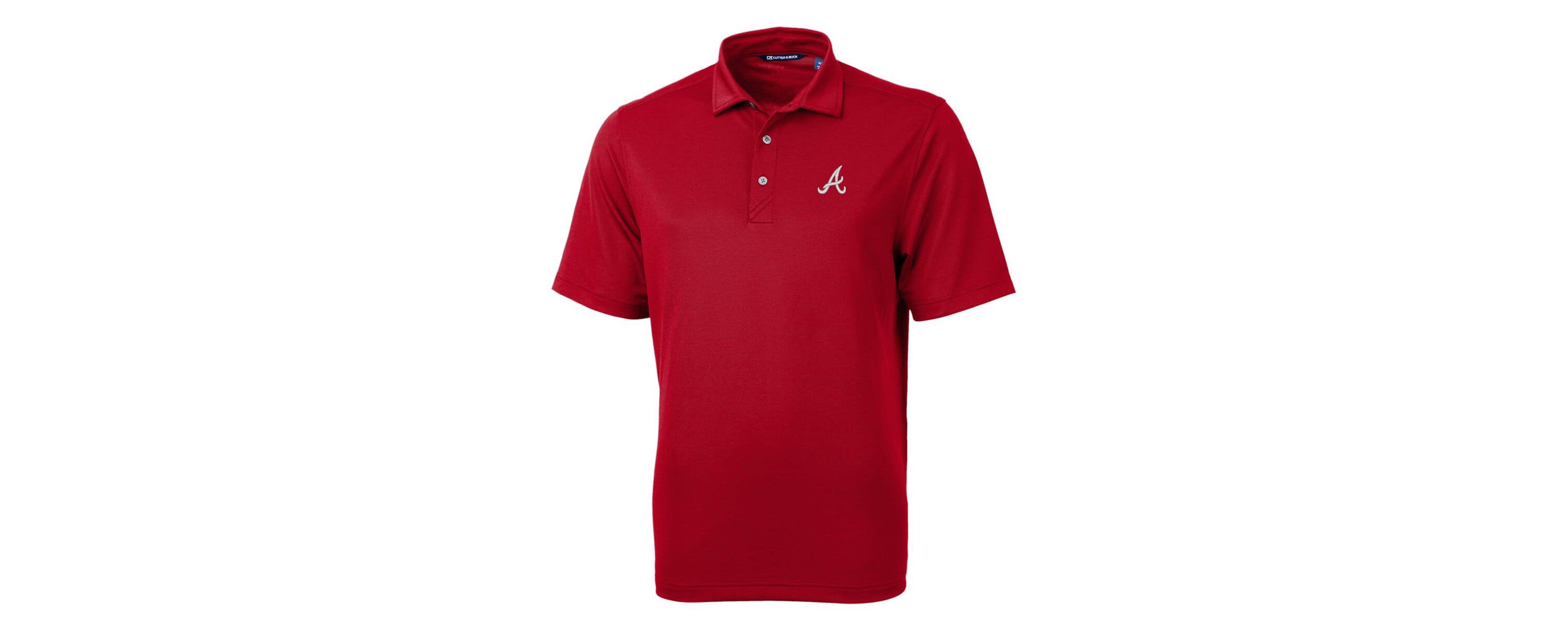 MLB Atlanta Braves Virtue Eco Pique Recycled Polo