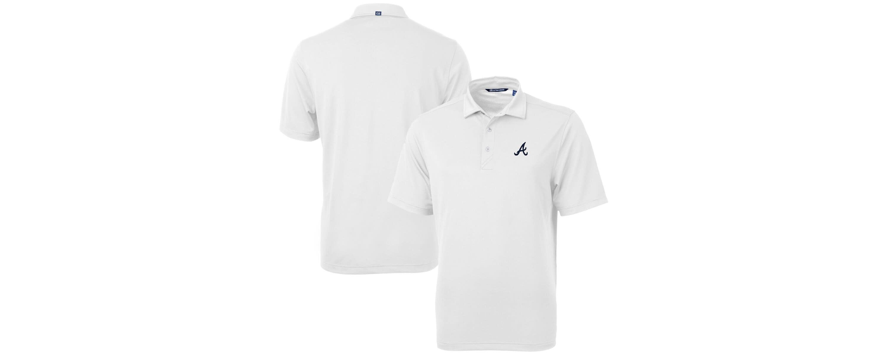 MLB Atlanta Braves Virtue Eco Pique Recycled Polo