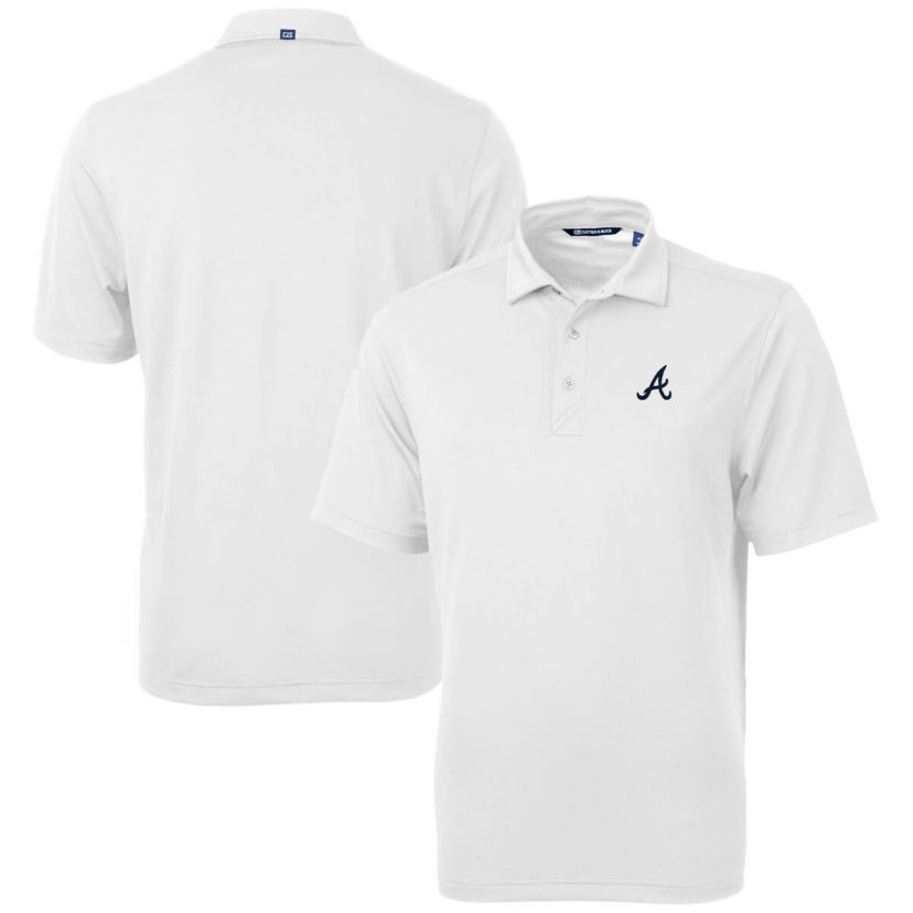 MLB Atlanta Braves Virtue Eco Pique Recycled Polo